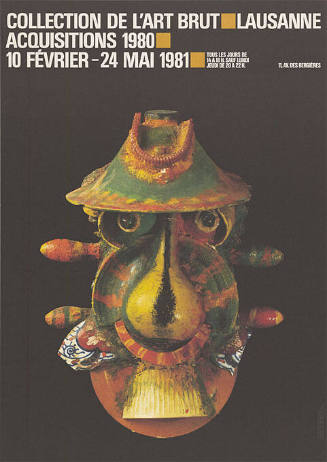 Acquisitions 1980, Collection de l’art brut, Lausanne