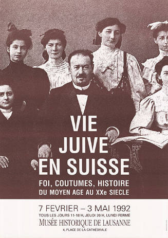 Vie juive en Suisse, Musée historique de Lausanne