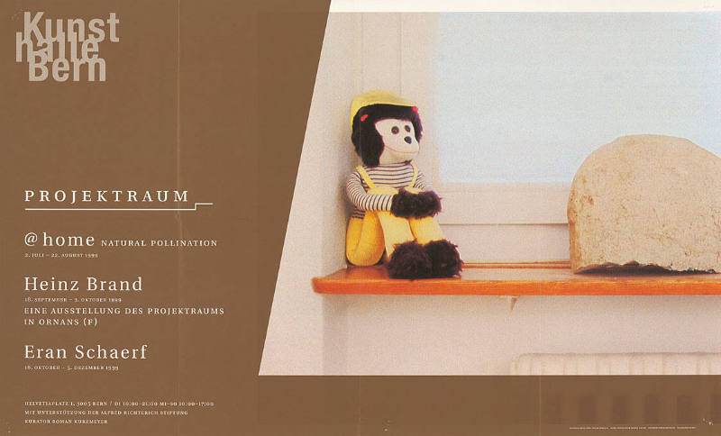 Projektraum, @home, Heinz Brand, Eran Schaerf, Kunsthalle Bern