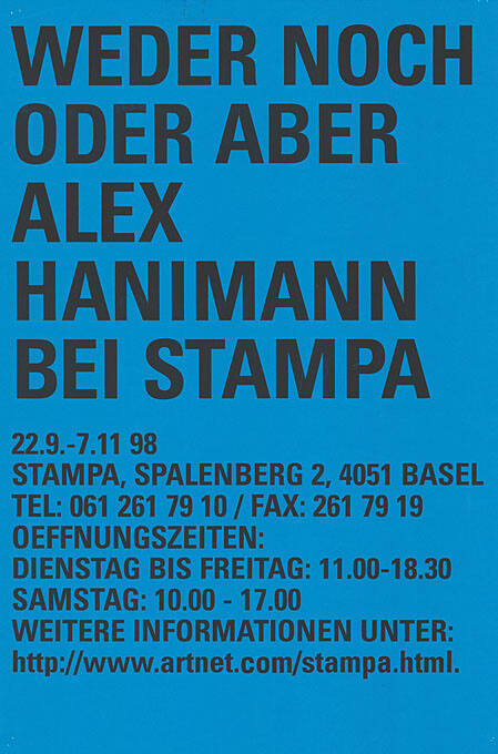 Stampa, Basel