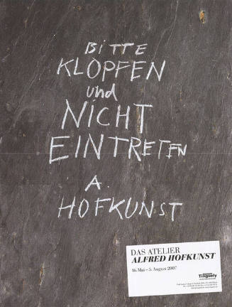 Das Atelier Alfred Hofkunst, Museum Tinguely, Basel