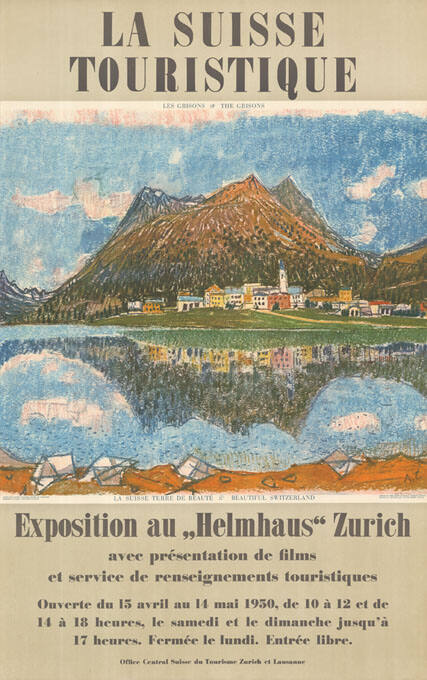 La Suisse touristique, Helmhaus Zurich