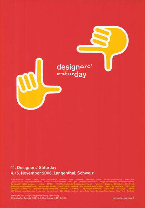 Designers’ Saturday Langenthal