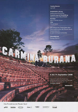 Carmina Burana, Carl Orff, Augusta Raurica, Römisches Theater Augst
