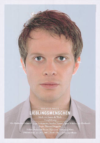 Lieblingsmenschen, Laura de Weck, Theater Basel