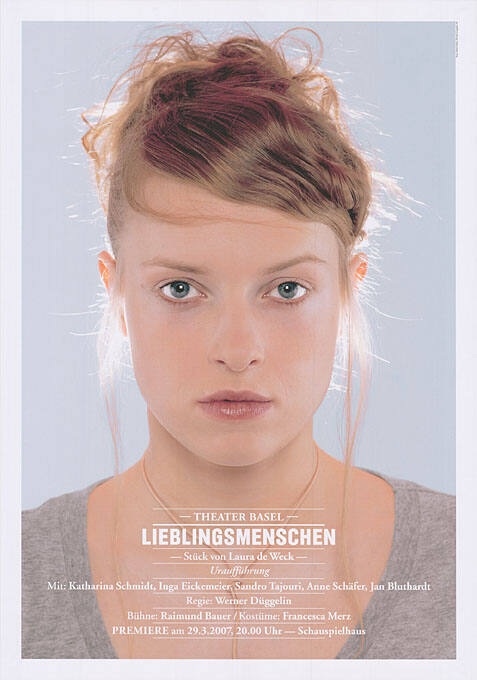 Lieblingsmenschen, Laura de Weck, Theater Basel
