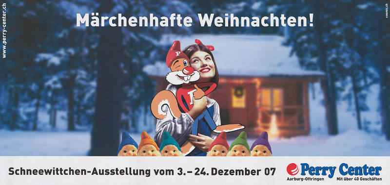 Märchenhafte Weihnachten! Schneewittchen-Ausstellung, Perry-Center