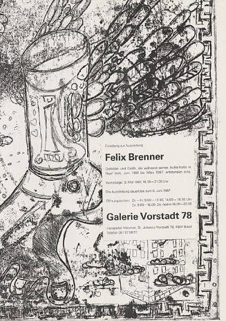 Felix Brenner, Galerie Vorstadt 78, Basel