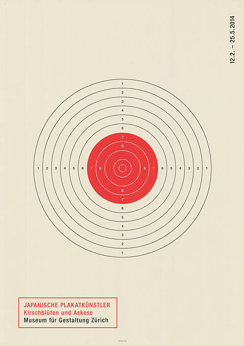Japanische Plakatkünstler, Kischblüten und Askese, Museum für Gestaltung Zürich