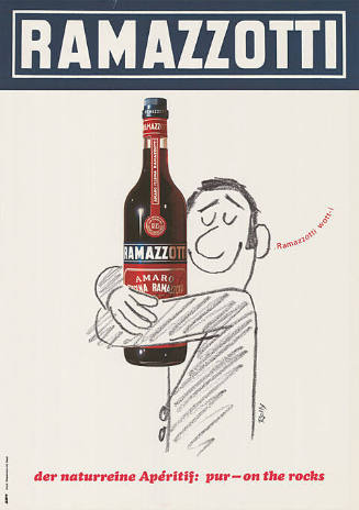 Ramazzotti, der naturreine Apéritif: pur – on the rocks