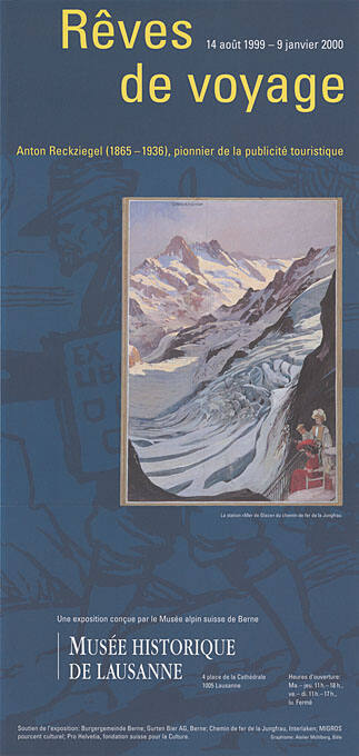 Rêves de voyage, Musée historique de Lausanne