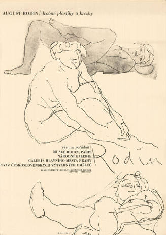 August Rodin, drobné plastiky a kresby, Národní Galerie, Galerie Hlavního Města Prahy