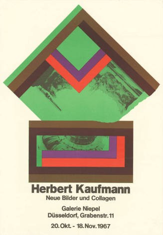 Herbert Kaufmann, Neue Bilder und Collagen, Galerie Niepel, Düsseldorf