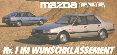 Mazda 626, Nr. 1 im Wunschklassement