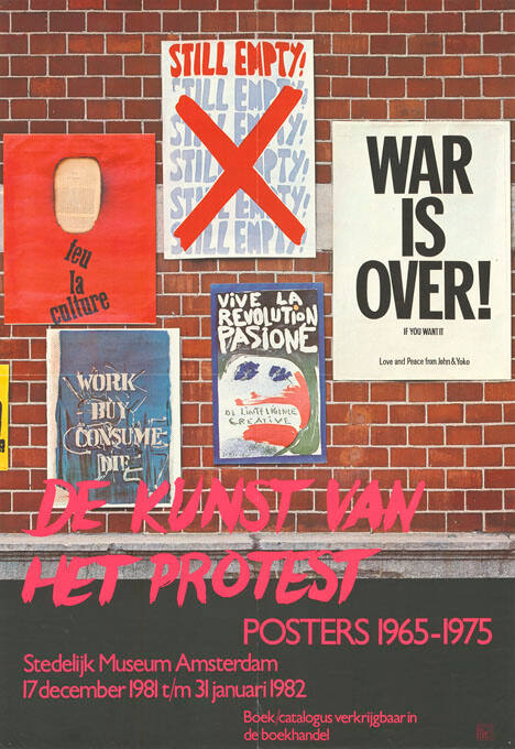 De kunst van het protest, Posters 1965–1975, Stedelijk Museum Amsterdam