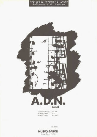 A.D.N., Basel, Nuevo Sabor, Kulturwerkstatt Kaserne