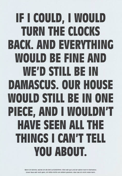 If I could, I would turn the clocks back […]
