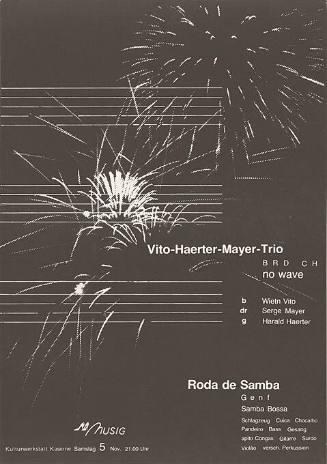 Vito-Haerter-Mayer-Trio, Roda de Samba, Kulturwerkstatt Kaserne