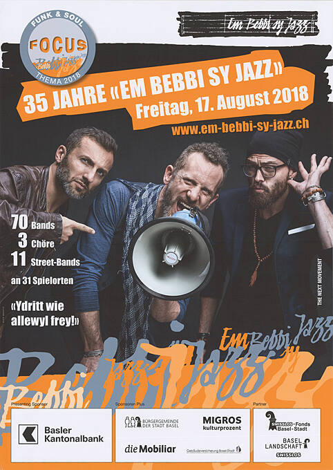 35 Jahre «Em Bebbi sy Jazz»
