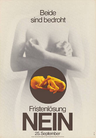 Beide sind bedroht, Fristenlösung Nein