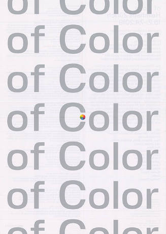 Of Color, Helmhaus Zürich