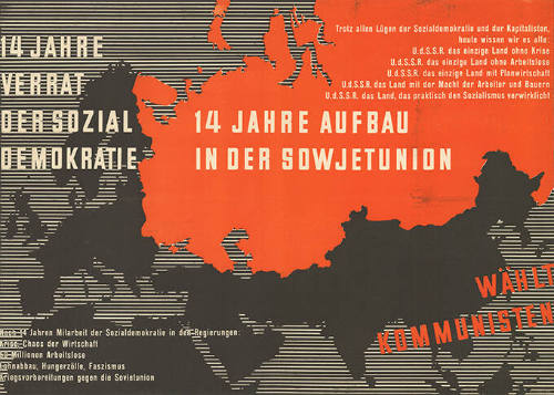 14 Jahre Verrat der Sozialdemokratie, 14 Jahre Aufbau in der Sowjetunion