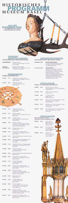 Historisches Museum Basel, Programm, Juli bis September