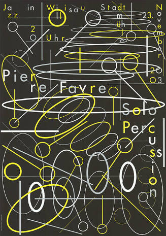 Jazz in Willisau, Pierre Favre Solo Percussion, Stadtmühle