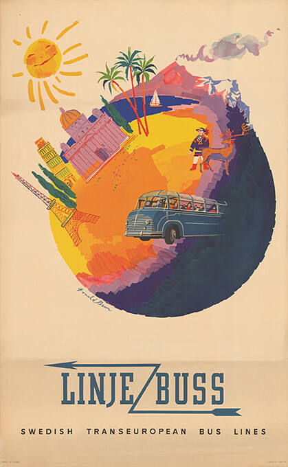 Linjebuss, Swedish Trans European Bus Lines