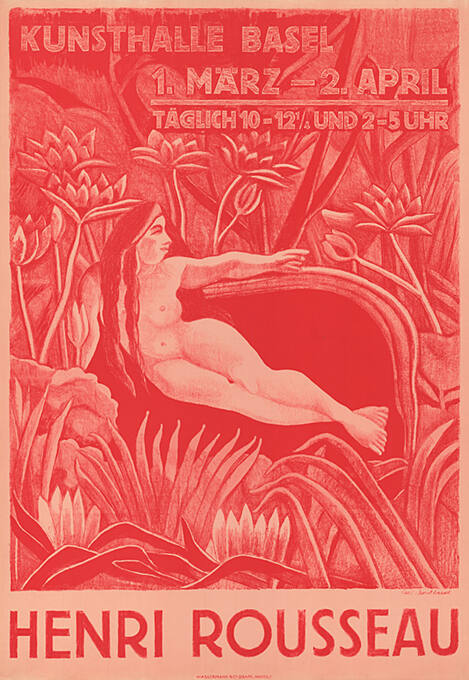 Henri Rousseau, Kunsthalle Basel