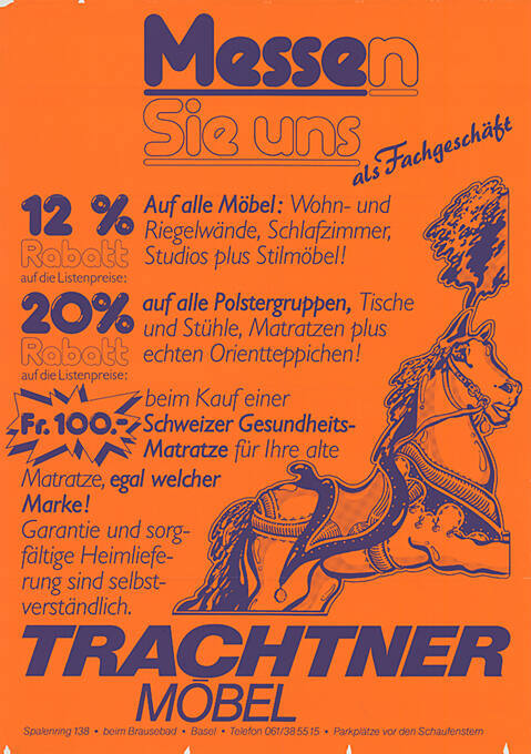 Trachtner Möbel, Basel