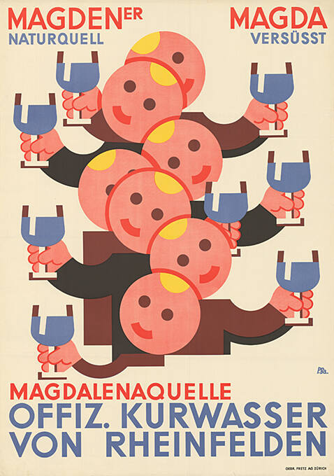 Magdener Naturquell, Magda versüsst, Magdalenaquelle, Offiz. Kurwasser von Rheinfelden