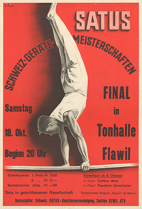 Satus, Schweiz. Geräte-Meisterschaften, Final in Tonhalle Flawil