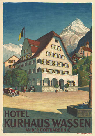 Hotel Kurhaus Wassen, An der Gotthardlinie