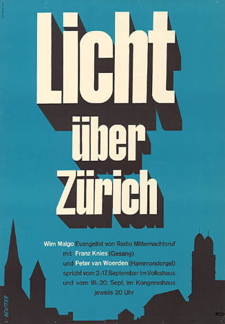 Licht über Zürich