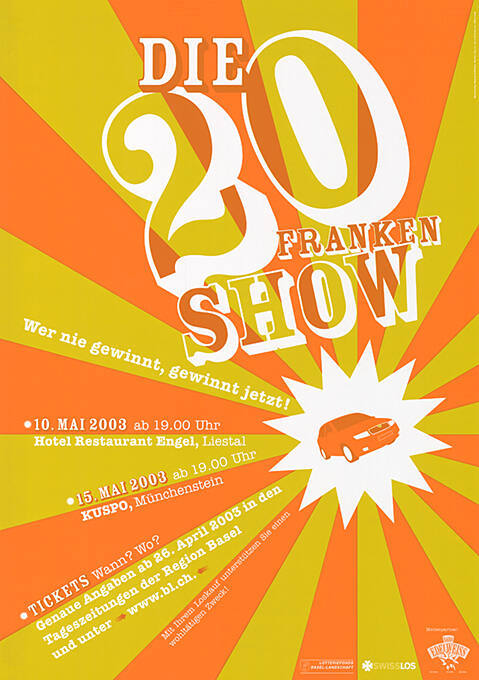 Die 20 Franken Show