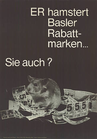 Er hamstert Basler Rabattmarken... Sie auch?