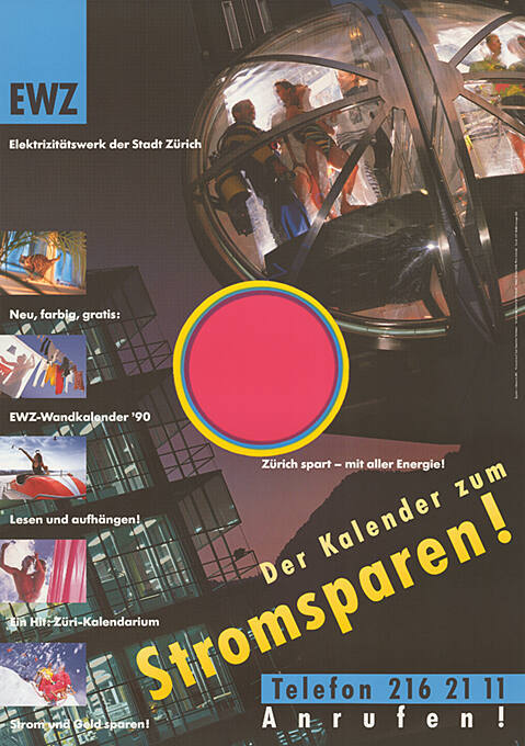 EWZ, Der Kalender zum Stromsparen!