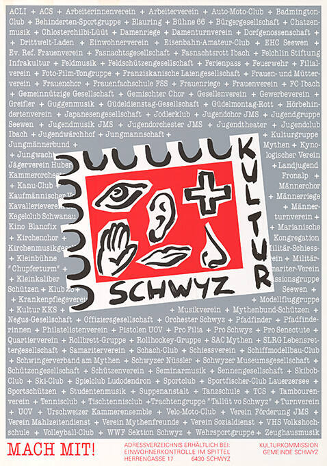 Kultur Schwyz, Mach mit!