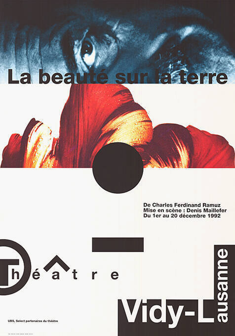 La beauté sur la terre, Ch. F. Ramuz, Théâtre Vidy, Lausanne