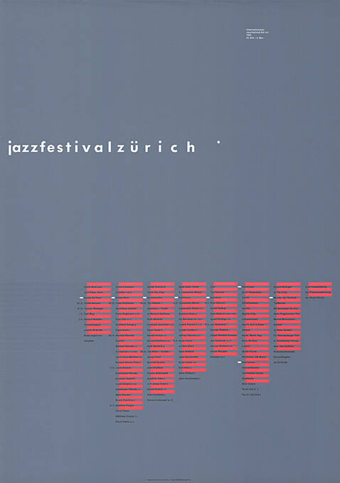 Jazz Festival Zürich