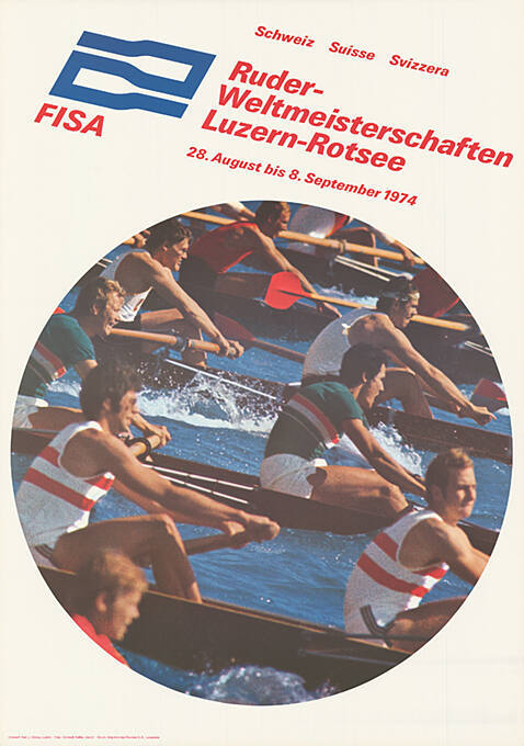 FISA Ruder-Weltmeisterschaften Luzern-Rotsee