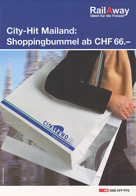 RailAway, City-Hit Mailand: Shoppingbummel ab CHF 66.–, SBB CFF FFS