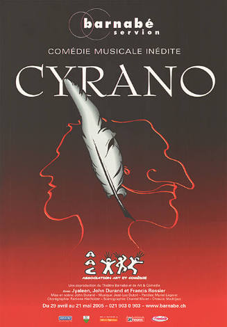 Cyrano, Comédie Musicale inédite, Théâtre Barnabé, Servion