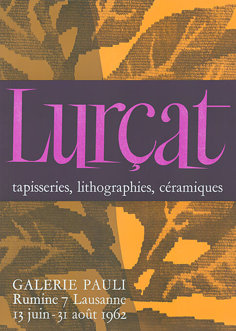 Galerie Alice Pauli, Lausanne