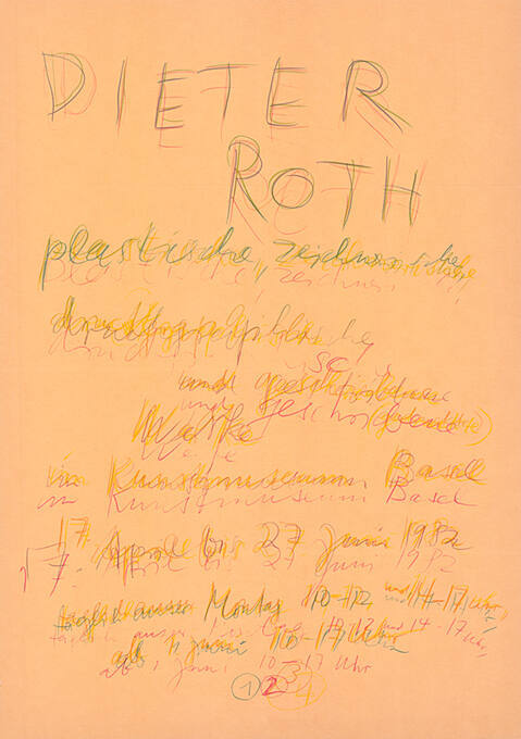 Dieter Roth, Kunstmuseum Basel