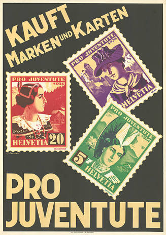 Kauft Marken und Karten, Pro Juventute