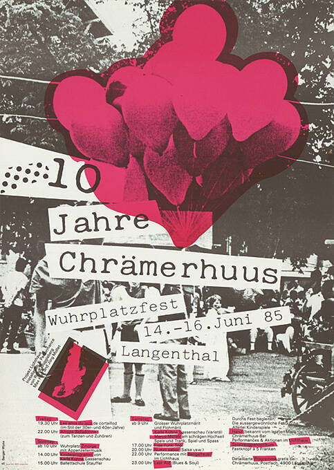 10 Jahre Chrämerhuus, Wuhrplatzfest, Langenthal