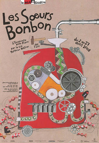 Les sœurs Bonbon, Emanuelle delle Piane, Le petit théâtre