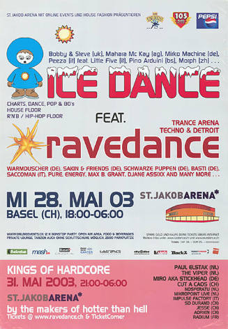 Ice Dance Feat. Ravedance, St. Jakobarena Basel